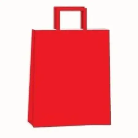 Bolsa de papel Neo Pack Rococo 14x08x20cm Rojo