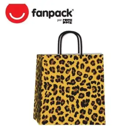 Bolsa de papel Neo Pack Animal Print 32x10x30cm