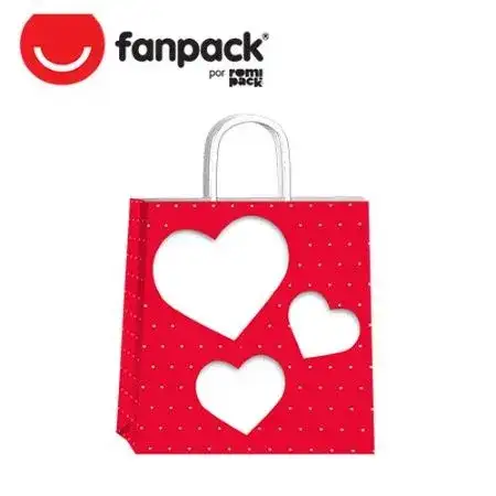 Bolsa de papel Neo Pack Amore Mio 22x10x24cm