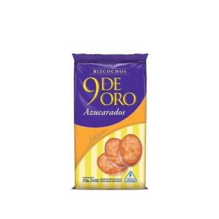 Bizcochos 9 de Oro Azucadaros 210g