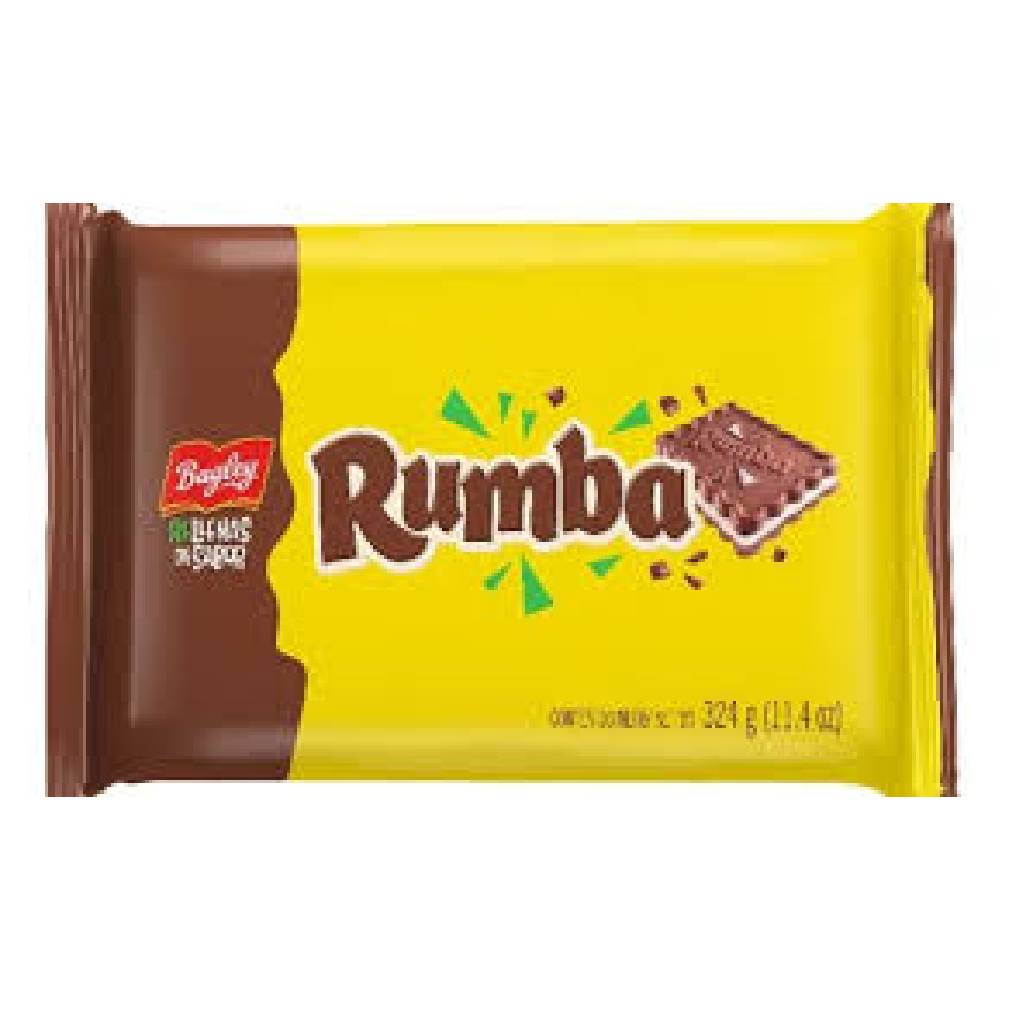 Galletita Rumba Rellenas 330 grs x unidad Chocolate relleno vainilla -2