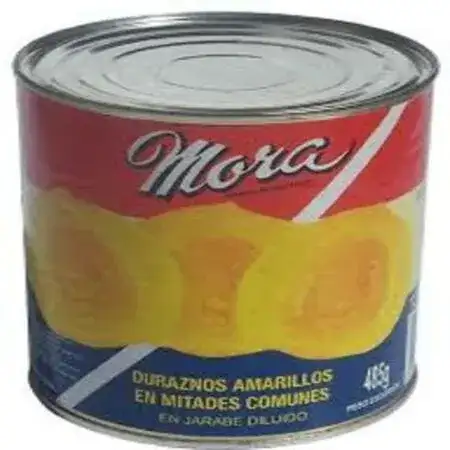 Durazno Mora al Natural 820 grs en lata
