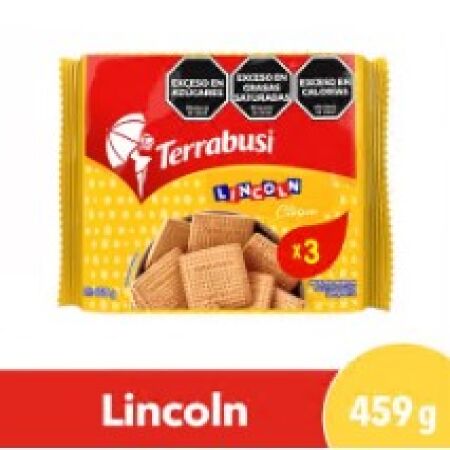 Galletita Lincoln Dulces 438grs x unidad