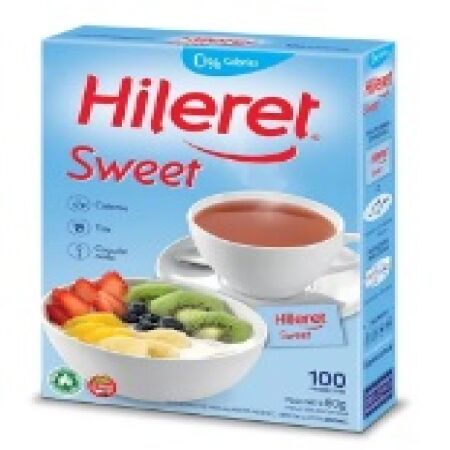 Edulcorante Hileret Sweet En sobre Caja x 100 un