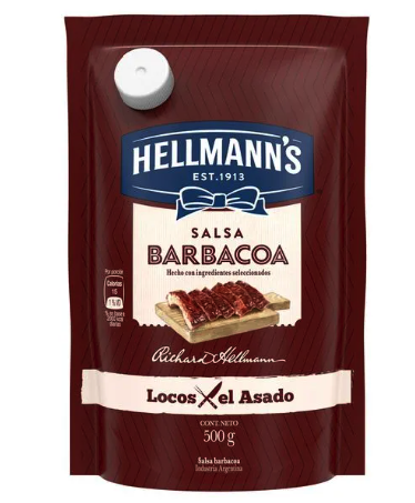 Salsa Barbacoa Hellmanns X 500 Gr