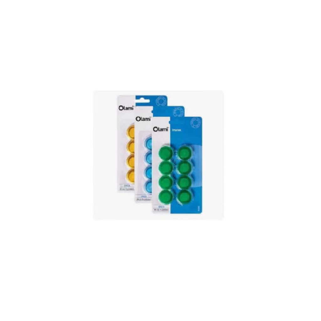 Imanes X8 Unidades Redondos 3cm Pizarra Heladera Colores