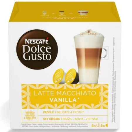 Café Nescafe Dolce Gusto En cápsula 16 unidades Vainilla Latte Macchiato