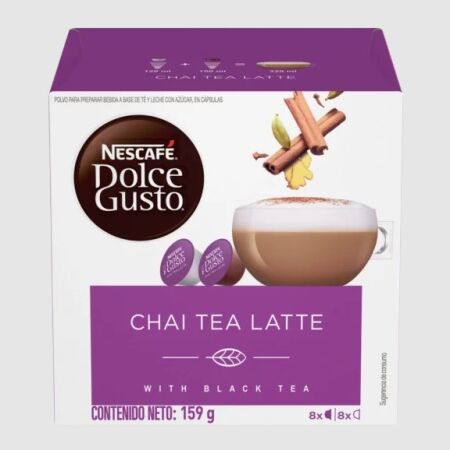 Café Nescafe Dolce Gusto En cápsula 16 unidades Chai Tea