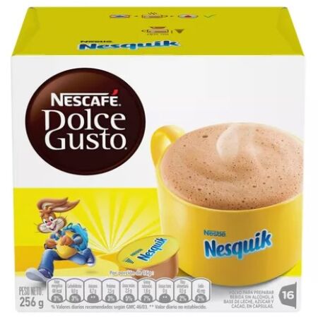 Café Nescafe Dolce Gusto En cápsula 16 unidades Nesquik