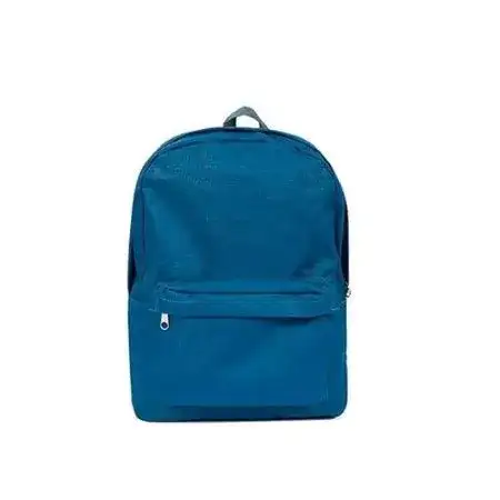 Mochila Ntextil 18 pulg Azul marino bolsillo frontal