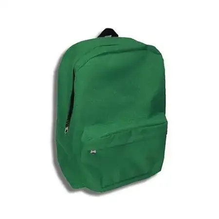 Mochila Ntextil 18 pulg Verde bolsillo frontal