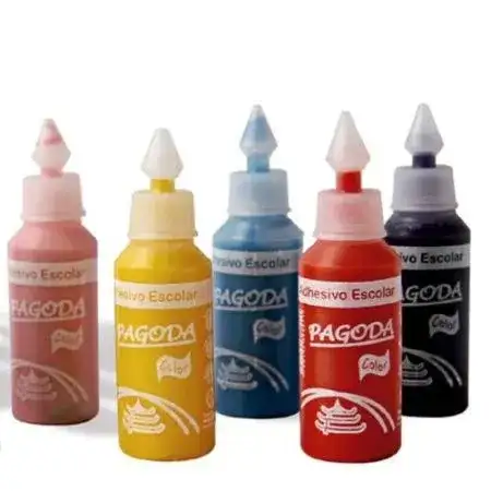 Adhesivo Pagoda Color Vinílico 30 grs Amarillo