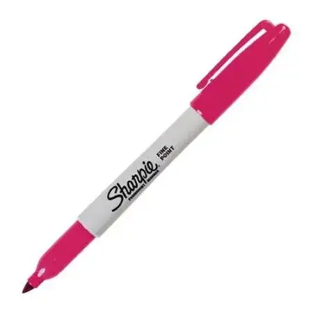 Marcador Sharpie Permanente Punta fina Magenta