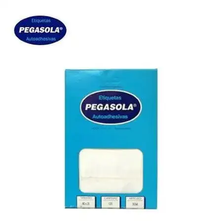 Etiquetas Pegasola Manual 10x35mm 30 hojas x 36 Etiq