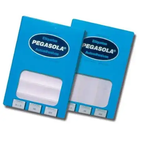 Etiquetas Pegasola Manual 23x33mm 30 hojas x 18 Etiq