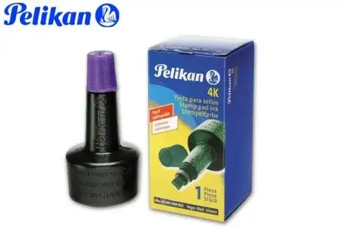 Tínta para sellos de goma 28cc Pelikan 4k Verde