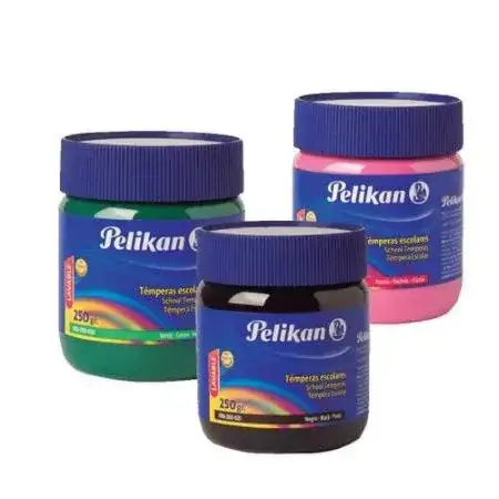 Tempera Pelikan 250 grs Azul En pote