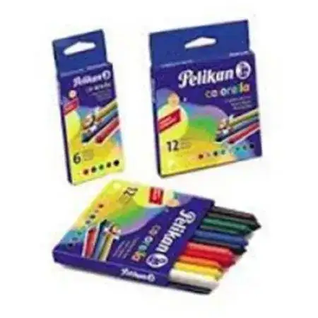 Crayones Pelikan de cera 6 colores