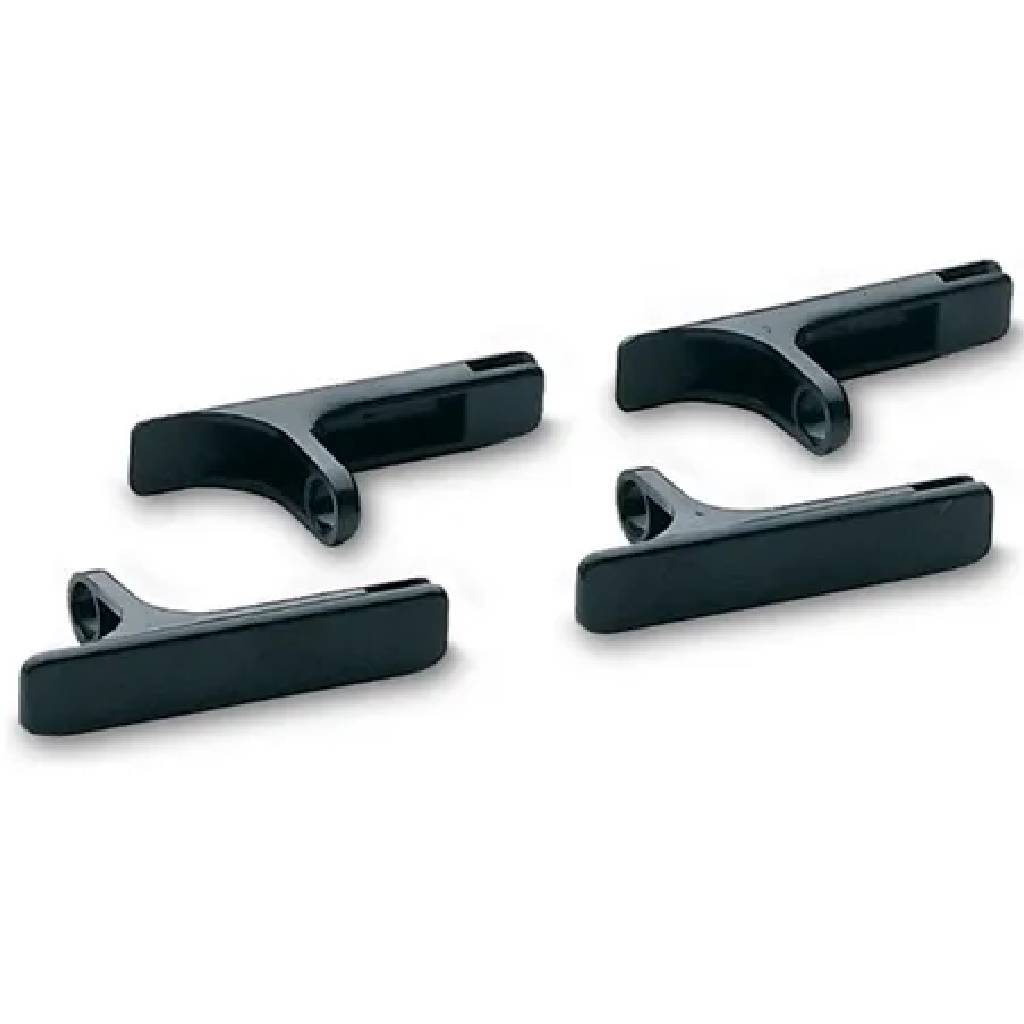 Separadores Pizzini para bandeja papelera Negro 4 unidades plásticos -3