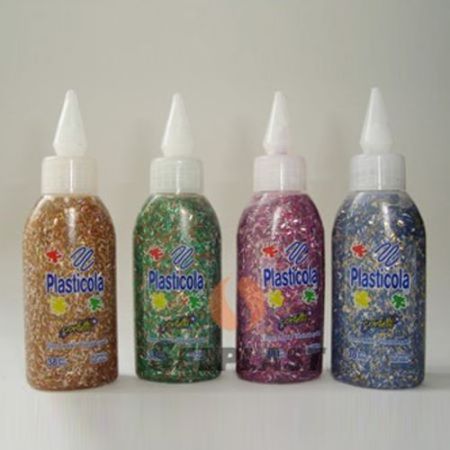 Adhesivo Plasticola Vinílico Brillo 38 grs Naranja -2