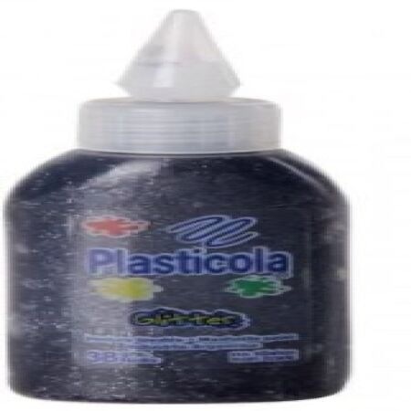 Adhesivo Plasticola Vinílico Brillo 38 grs Negro -2