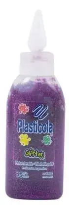 Adhesivo Plasticola Vinílico Brillo 38 grs Purpura