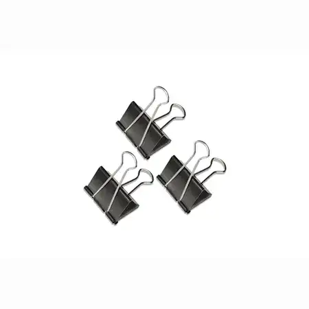 Binder Clips Sifap Nº 1 19mm Negro Caja x 12