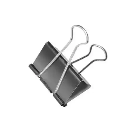 Binder Clips Sifap Nº 5 Metálico 51mm Negro Caja x 12