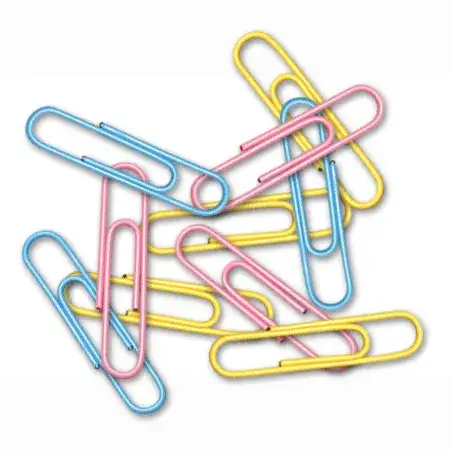 Clips Sifap Nº 3 forrado 28mm Colores x 100 unidades