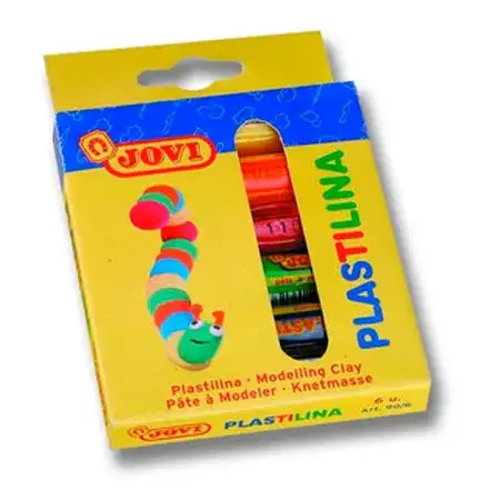 Plastilina Jovi 15grs 6 Colores