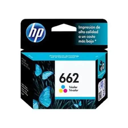 Cartucho impresora HP 662 100 pág Tricolor Advantage 2515, 3515