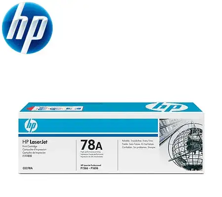 Tóner HP 78A 2100 Pág Negro LaserJet P1566,P1606