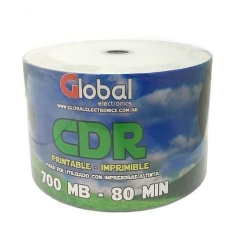 CD-R Imprimible 700Mb  52x  bulk x 50