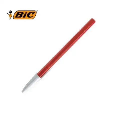 Bolígrafo Bic Opaco Media 1mm Rojo x unidad