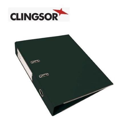 Bibliorato Clingsor 1501E Entelado PVC Oficio Lomo 8cm Negro