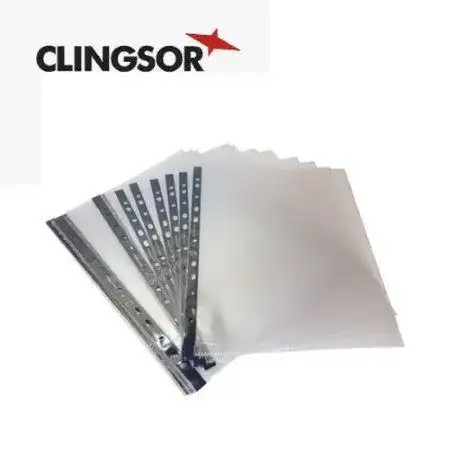 Folios Clingsor 32 70 micrones A4 100 unidades PPP