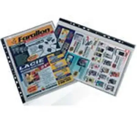 Folios Clingsor 13 70 micrones Carta 100 unidades PPP borde blanco