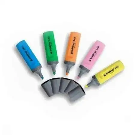 Resaltador Edding 342 -345 Chato Rosa