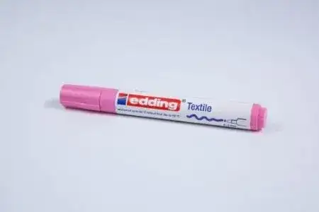 Marcador Edding 4500 Tela Punta redonda 2-3mm Rosa