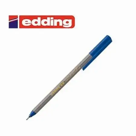 Microfibra Edding 55 Azul pta metal