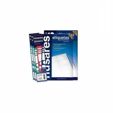 Etiquetas Húsares 67x254mm 30 Etiquetas x 100 hojas