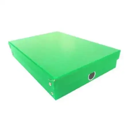 Caja archivo Oficio x 7cm Les Cahiers  Verde manzana Remach