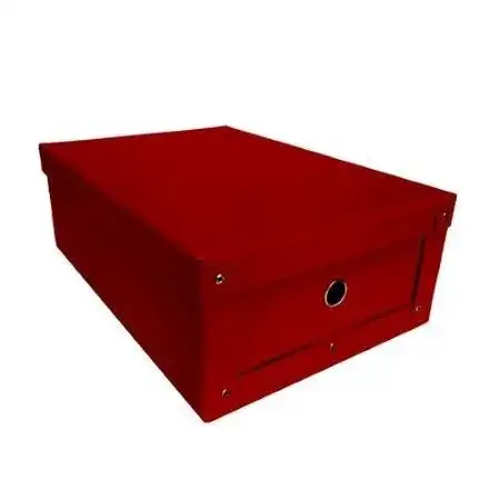 Caja archivo 40x26x14 Les Cahiers  Bordo Remach