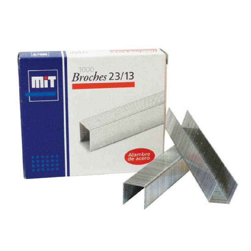 Broches Mit Abrochadora Nro 23/13 caja x 1000 -2