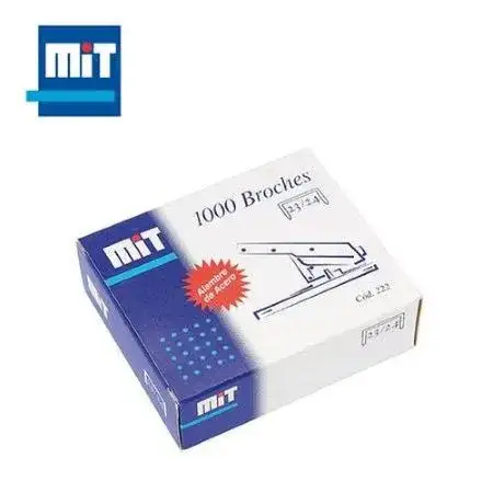 Broches Mit Abrochadora Nro 23/20 caja x 1000 baja