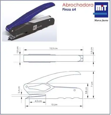 Abrochadora Mit Pinza Nro 64 metálica