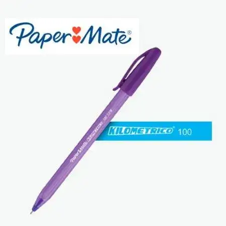 Bolígrafo Paper Mate kilométrico 100 Negro