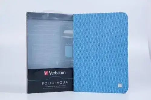 Funda estuche  Verbatim para iPad mini Celeste